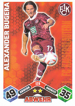 Alexander Bugera 1. FC Kaiserslautern 2010/11 Topps MA Bundesliga #128
